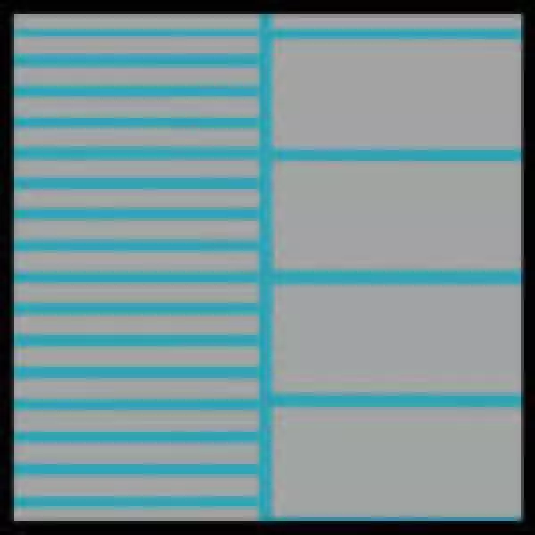 Gray on Light Blue