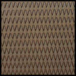 FlexDek MD-Dark Brown molded diamond marine EVA foam material sample